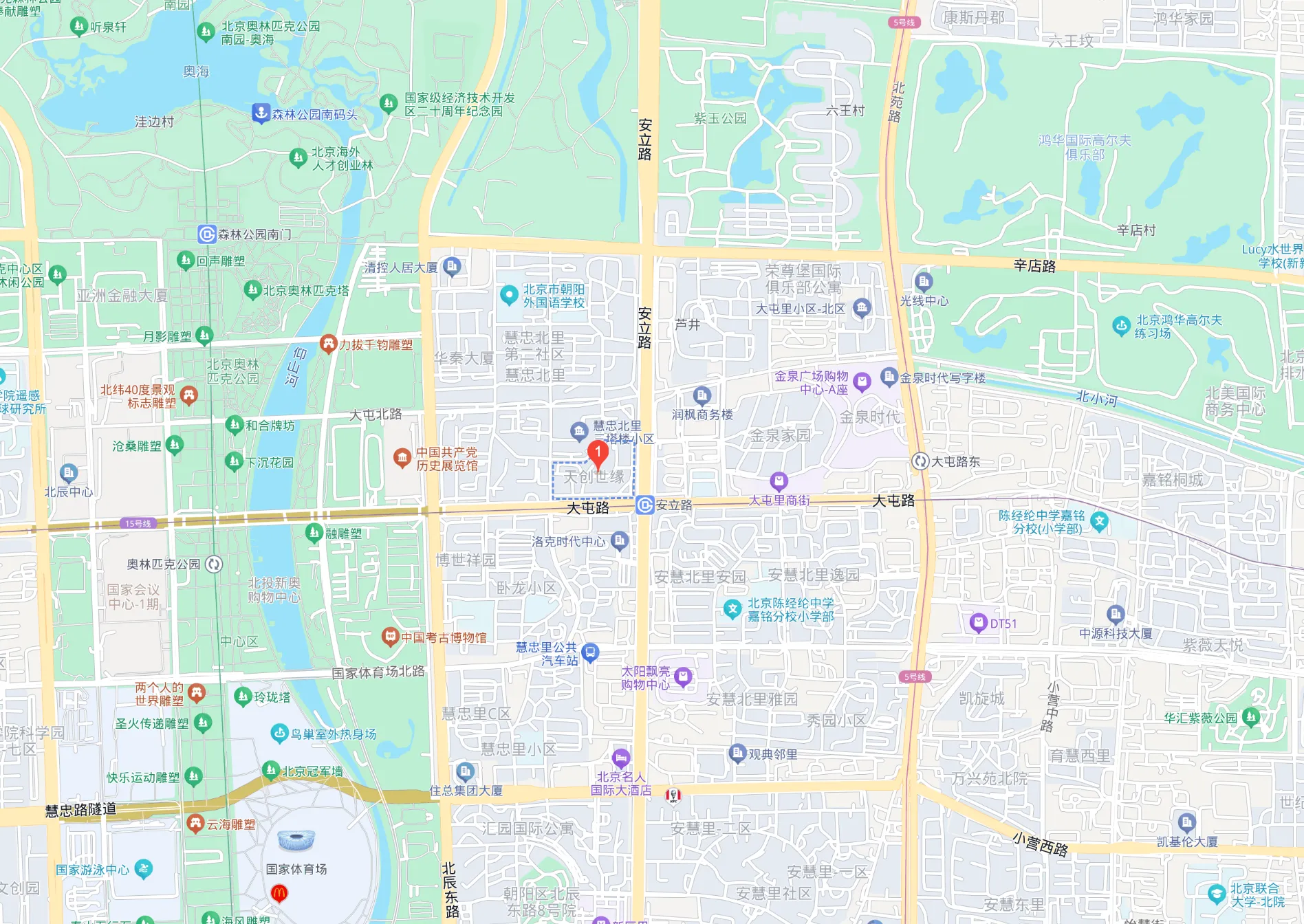 公司位置地图