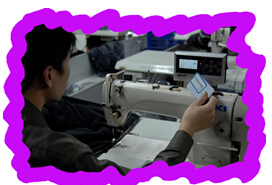 服装企业生产管理中电子工票软件