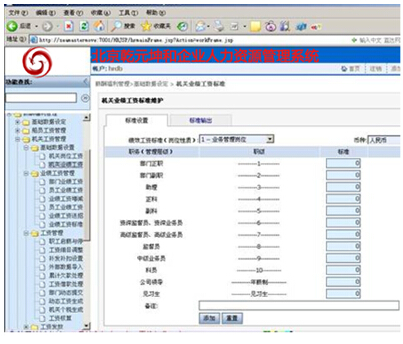 企业人力资源管理系统