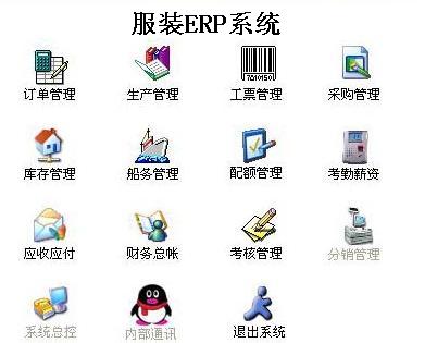 服装ERP系统