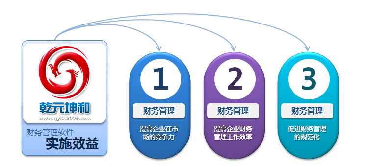 乾元坤和财务管理软件实施效益