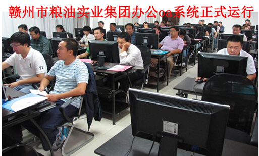 赣州市粮油实业集团办公oa系统正式运行