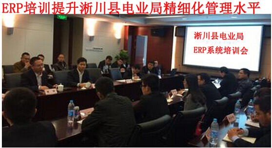 ERP培训提升淅川县电业局精细化管理水平