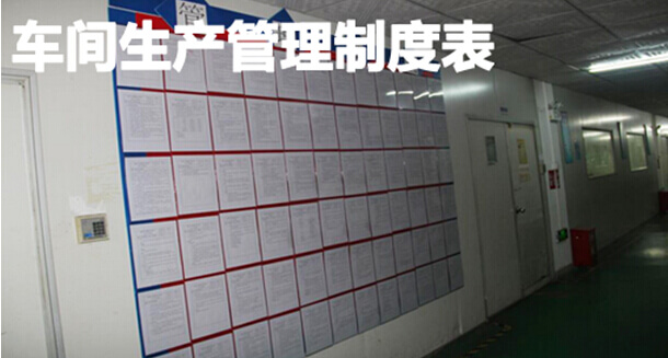 生产管理制度表