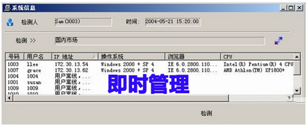 企业实现即时管理