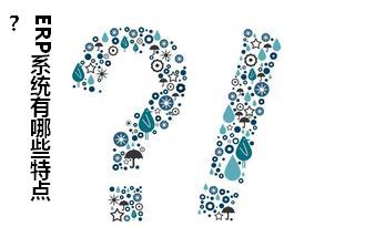 ERP系统有哪些特点?