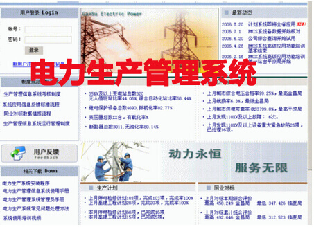 电力生产管理系统