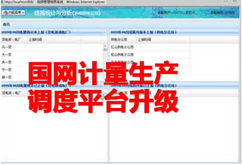 国网计量生产调度平台升级
