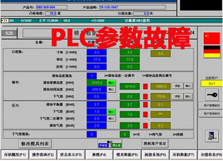 PLC-MD参数故障