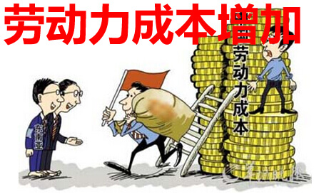 劳动力成本增加