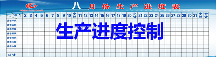 生产进度控制