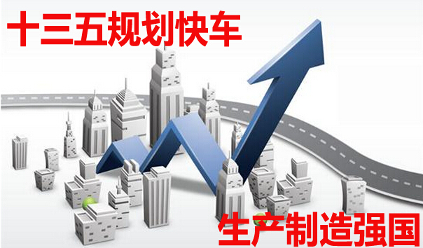 十三五规划快车 生产制造强国