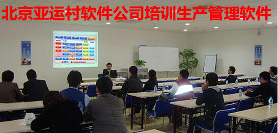北京亚运村软件公司培训生产管理软件