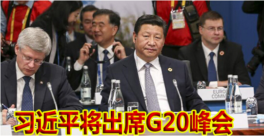 习近平将出席G20峰会