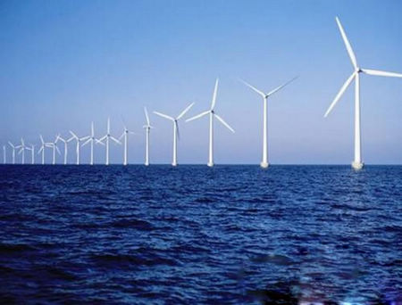 新能源发电海上风电度电成本环比降22%
