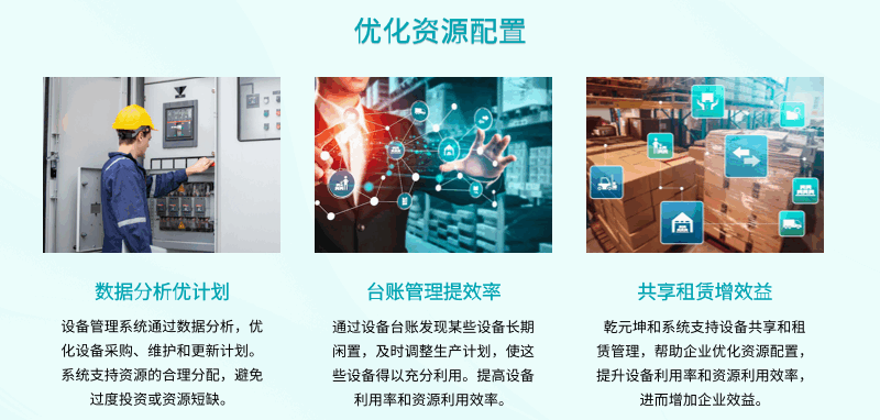 设备管理系统优化资源配置