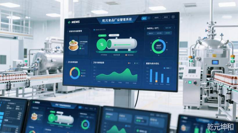 食品厂设备管理系统-乾元坤和