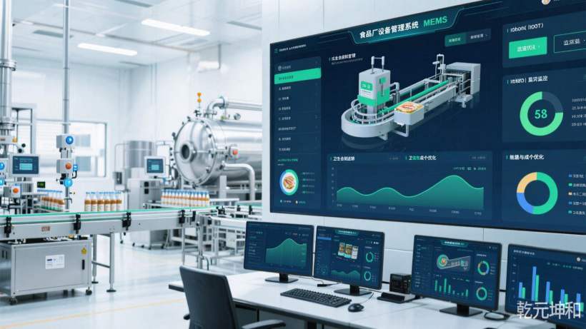 食品厂设备管理系统-乾元坤和