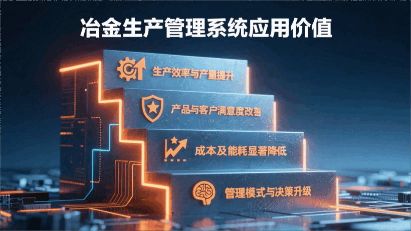 冶金生产管理系统的应用价值