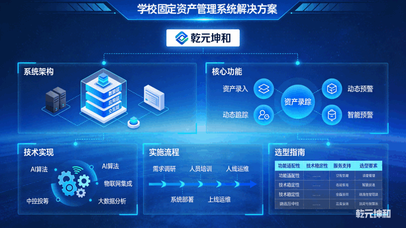学校固定资产管理系统解决方案 学校固定资产管理系统解决方案