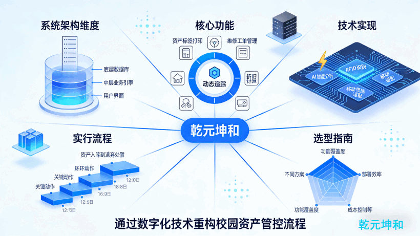 中小学固定资产管理系统部署架构与技术支撑 中小学固定资产管理系统部署架构与技术支撑
